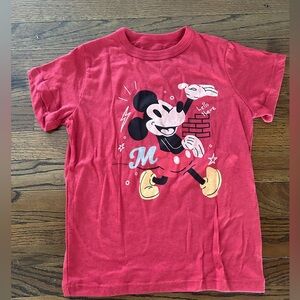 Chaser x Disney Red Mickey Mouse Tee (kids size 8)